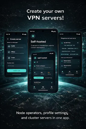 Скриншот 2 — Space VPN Защита сети