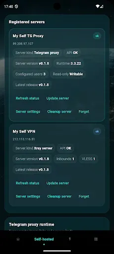 Скриншот 5 — Space VPN Защита сети