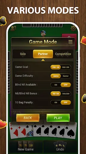 Скриншот 2 — Spades Solitaire - Card Games