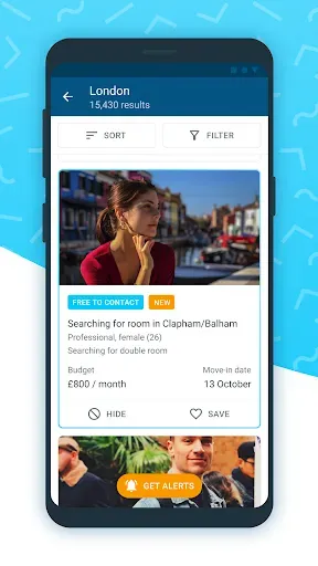 Скриншот 2 — SpareRoom UK
