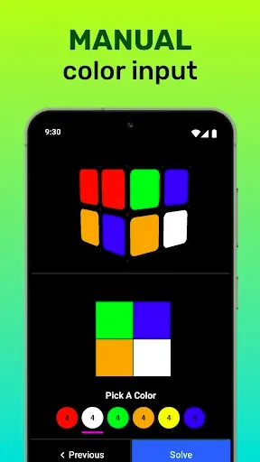 Скриншот 4 — Cube Solver 2x2