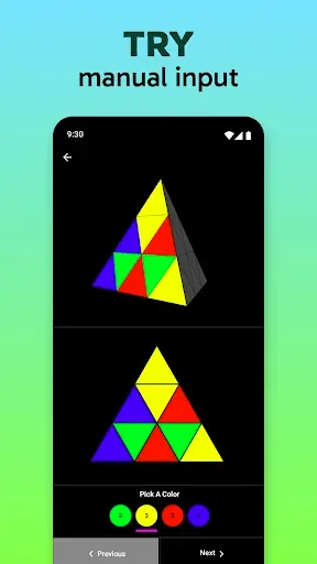 Скриншот 4 — Pyramid Cube Solver