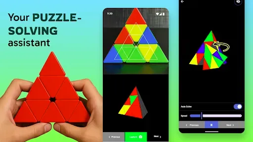 Скриншот 8 — Pyramid Cube Solver
