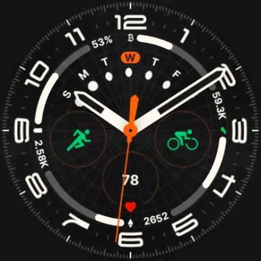 Скриншот 5 — Galaxy Ultra Watch Face