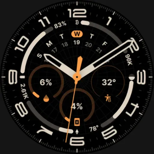 Скриншот 7 — Galaxy Ultra Watch Face