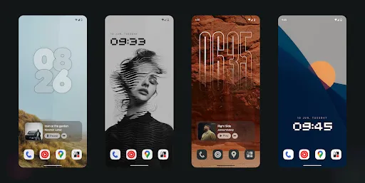 Скриншот 2 — Muviz Widgets: Clock, Music.,