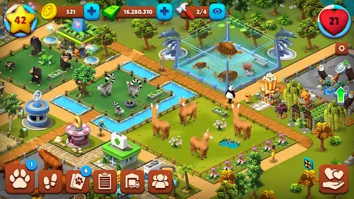 Скриншот 8 — Zoo Island: Парк Дикая Семья