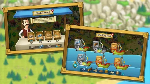 Скриншот 3 — Town Village Ферма Строить