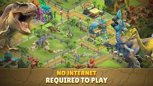 Скриншот 2 — Jurassic Dinosaur: Dino Game