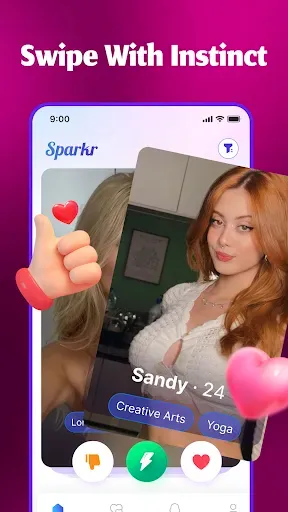 Скриншот 3 — Sparkr: Meet & Chat & Dating