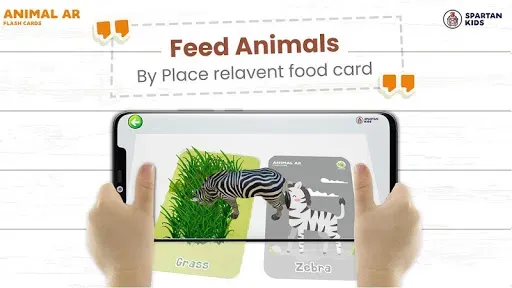 Скриншот 3 — Animal AR 3D Safari Flash Card