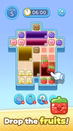 Скриншот 1 — Fruit Fit : Block Puzzle