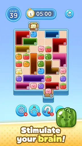Скриншот 3 — Fruit Fit : Block Puzzle