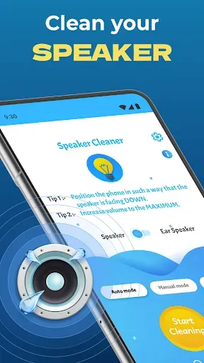 Скриншот 1 — Speaker Cleaner - Remove Water