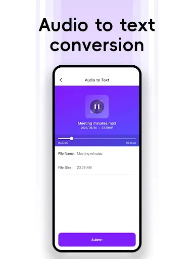 Скриншот 8 — Recorder Speech to Text