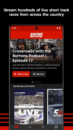 Скриншот 2 — RacingAmerica.tv