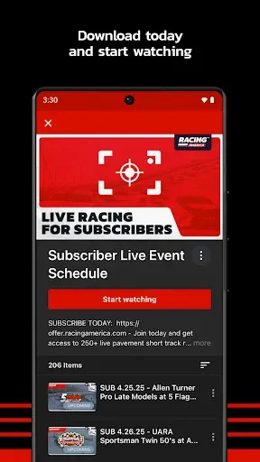 Скриншот 4 — RacingAmerica.tv