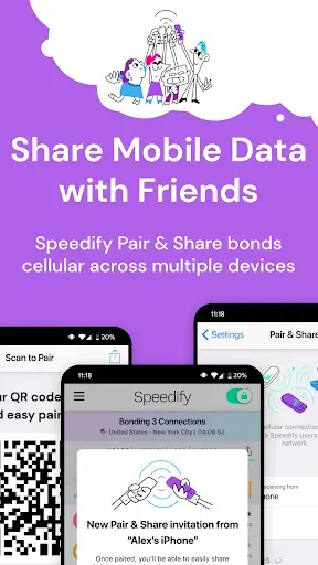 Скриншот 5 — Speedify: Satellite + 5G Bond