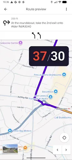 Скриншот 2 — Speed/Limit - GPS Speed Alerts