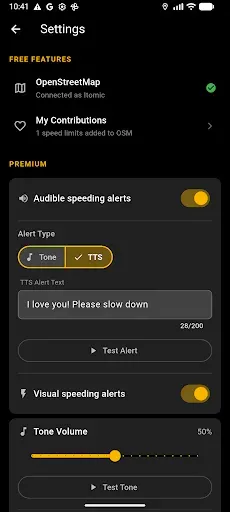 Скриншот 5 — Speed/Limit - GPS Speed Alerts