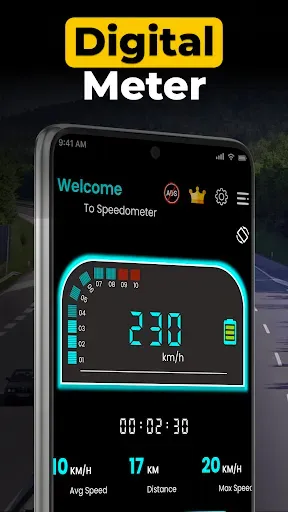 Скриншот 3 — Speedometer: GPS Speed Tracker
