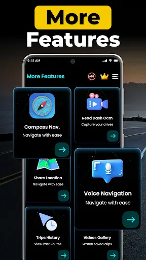 Скриншот 5 — Speedometer: GPS Speed Tracker