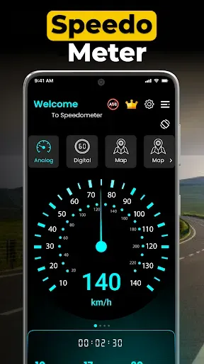Скриншот 7 — Speedometer: GPS Speed Tracker