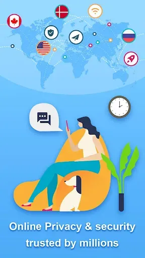 Скриншот 1 — VPN Quark - безлимитный ВПН
