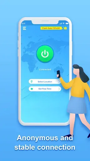 Скриншот 4 — VPN Quark - безлимитный ВПН