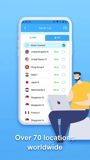 Скриншот 7 — VPN Quark - безлимитный ВПН