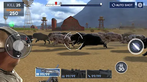 Скриншот 7 — Heli Hog Hunt - Sniper Game