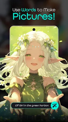 Скриншот 1 — niji・journey - AI Anime Art