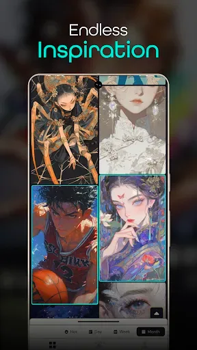 Скриншот 4 — niji・journey - AI Anime Art