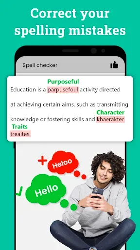 Скриншот 1 — Spell Corrector: Grammar Check