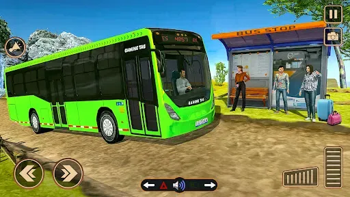 Скриншот 1 — Urban Coach Bus Driving Game