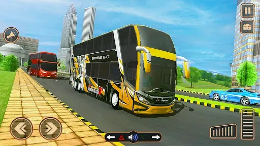 Скриншот 6 — Urban Coach Bus Driving Game