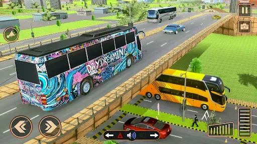 Скриншот 7 — Urban Coach Bus Driving Game