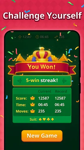 Скриншот 3 — Classic Card: Spider Solitaire