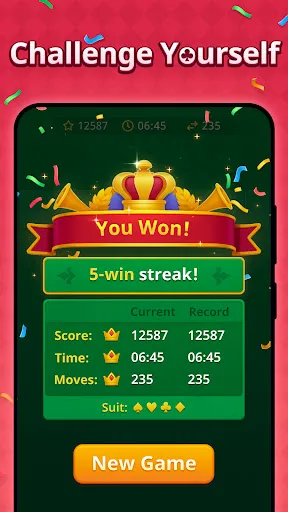 Скриншот 8 — Classic Card: Spider Solitaire
