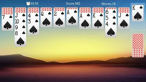 Скриншот 6 — Spider Solitaire Classic