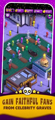 Скриншот 2 — Celebrity Graveyard Tycoon