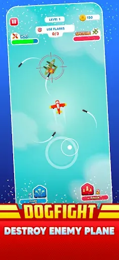 Скриншот 2 — Man Vs. Missiles: Dogfight