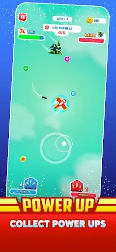 Скриншот 3 — Man Vs. Missiles: Dogfight