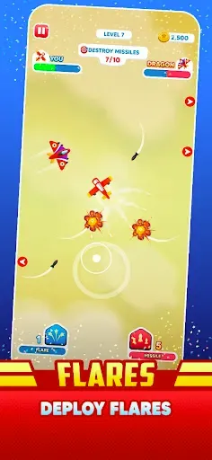 Скриншот 4 — Man Vs. Missiles: Dogfight