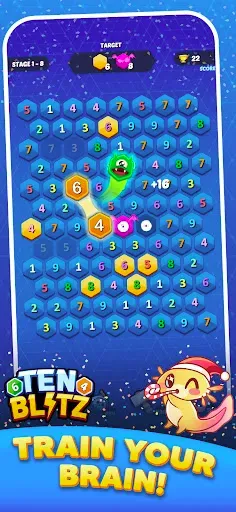 Скриншот 2 — Ten Blitz: Match Pairs of 10!