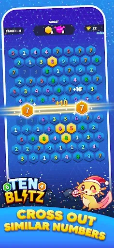 Скриншот 4 — Ten Blitz: Match Pairs of 10!
