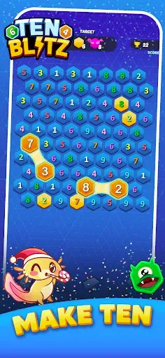 Скриншот 7 — Ten Blitz: Match Pairs of 10!