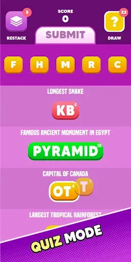 Скриншот 5 — Wordfest with Friends
