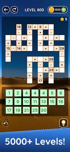 Скриншот 4 — Zen Math Crossword