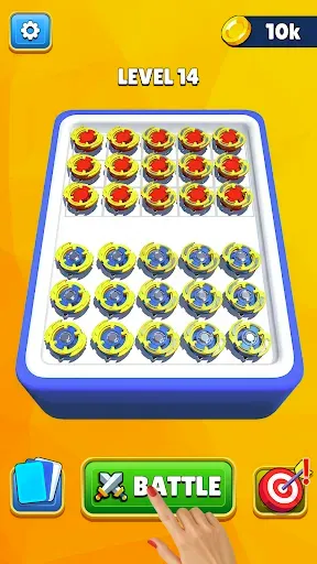 Скриншот 1 — Игра Spinner Merge Fight